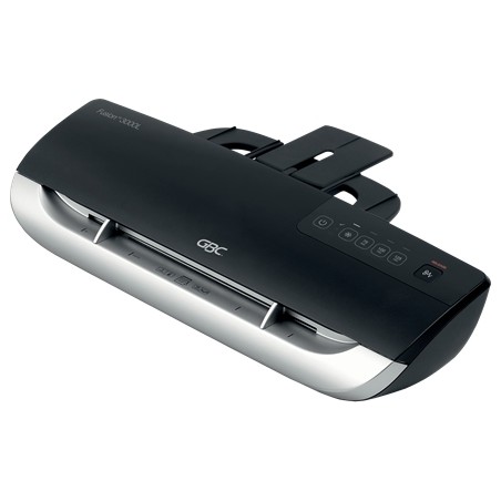 Plastifieuse GBC Fusion 3000L A4 - 1 minute de préchauffage - Réglage extra froid - Jusqu'au format A4 - Épaisseur du sac 125