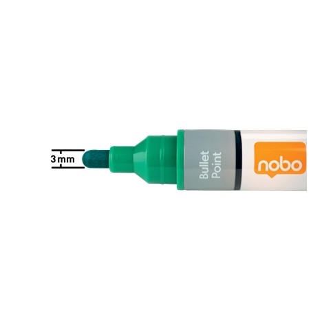 Nobo Marqueurs pour Tableau Blanc Lot de 10