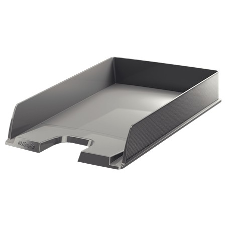 ✅ Lot de 10 corbeilles à courrier Eurosport Vivida A4 Couleur Gris couleur en stock