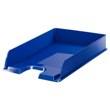 ✅ Lot de 10 corbeilles à courrier Eurosport Vivida A4 Couleur bleue couleur en stock