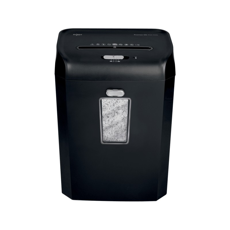 Destructeur Rexel Promax RSX1035 Particle Cut - Détruit jusqu'à 10 feuilles - 35L