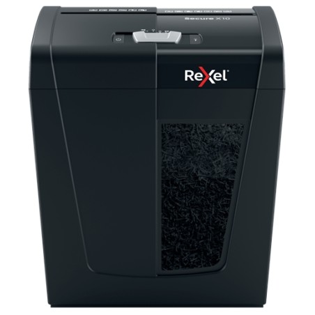 ✅ Destructeur Rexel Secure X10 Particle Cut - Détruit jusqu'à 10 feuilles - 18L couleur en stock