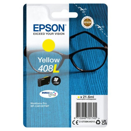 ✅ Cartouche encre Epson 408L Jaune (C13T09K44010) couleur jaune en stock