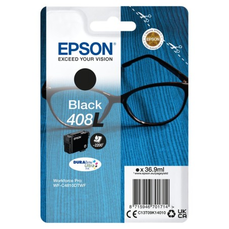 ✅ Cartouche encre Epson 408L Noir (C13T09K14010) couleur Noir en stock