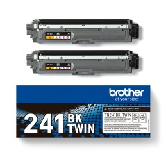✅ Brother TN241 Lot de 2 toners - TN241BKTWIN - noir couleur Noir en stock