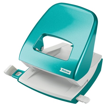 ✅ Petrus 62 Perfo - 30 feuilles - Marques format - Poinçons 5,5 mm - Turquoise couleur en stock