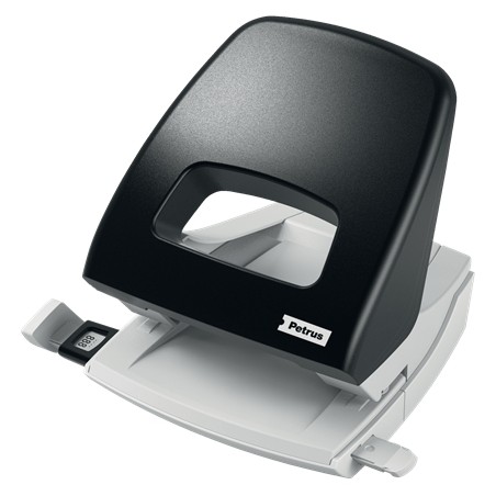 ✅ Petrus 85 Perfo - 25 feuilles - Marques format - Vidage facile - Poinçons 5,5 mm - Noir couleur en stock