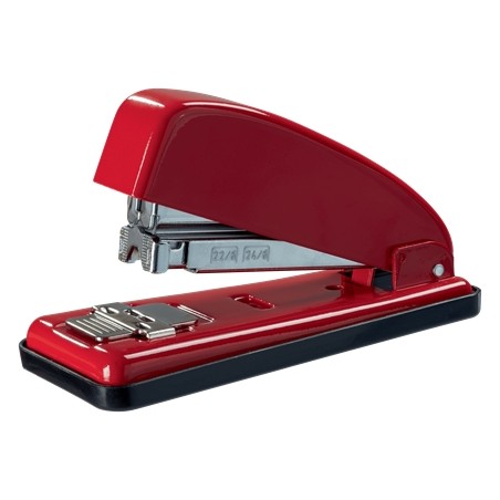 ✅ Agrafeuse en métal Petrus 226 - Jusqu'à 30 feuilles - Rouge couleur en stock