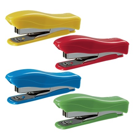 ✅ LOT de 10 Agrafeuse Petrus 200 Liliput + 1 Boîte Agrafes 23/6-200 - Jusqu'à 12 Feuilles - Agrafes 23/6 - Agr en stock