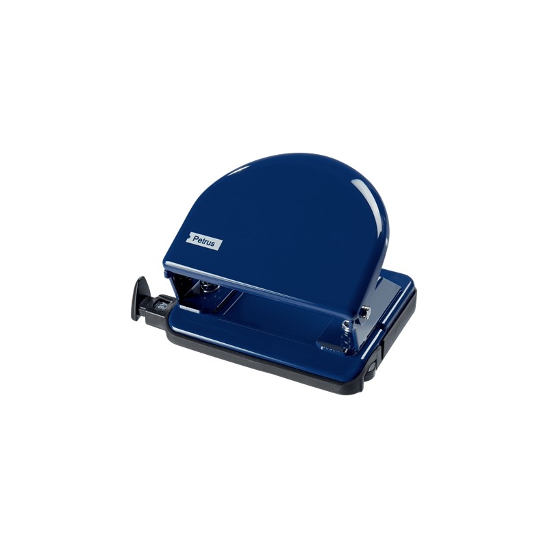 Petrus 52 Perfo Métal - 20 Feuilles - Marques format - Vidage facile - Poinçons 5,5 mm - Bleu