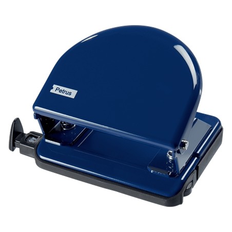 ✅ Petrus 52 Perfo Métal - 20 Feuilles - Marques format - Vidage facile - Poinçons 5,5 mm - Bleu couleur en stock