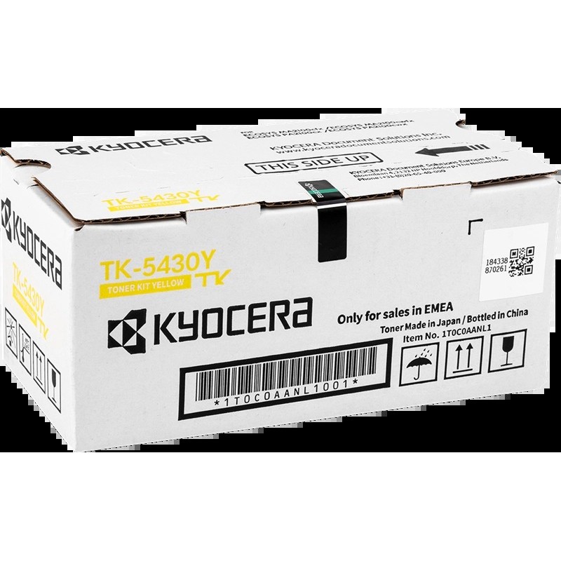 Kyocera TK-5430Y Jaune Toner 1T0C0AANL1 Kyocera TK-5430Y Jaune Toner 1T0C0AANL1