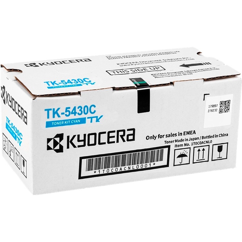 Kyocera TK-5430C Cyan Toner 1T0C0ACNL1 Kyocera TK-5430C Cyan Toner 1T0C0ACNL1