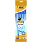 Stylo bille Bic Cristal Soft lot de 4