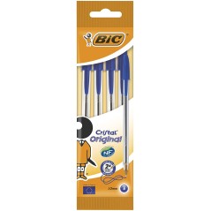 pack 4 stylos bille Bic