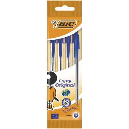 pack 4 stylos bille Bic