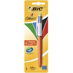 stylo bic 4 couleurs orange