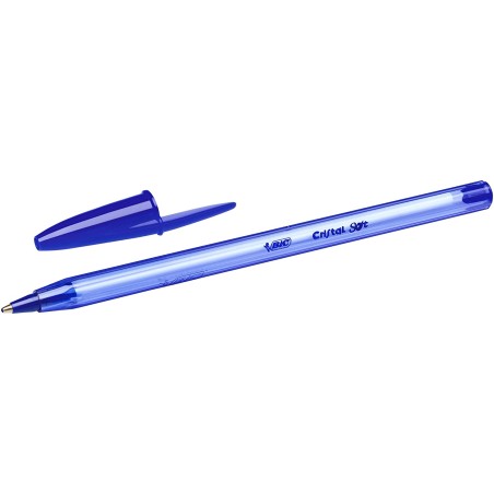 Stylo bille Bic Cristal Soft lot de 10