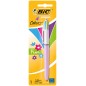 Stylo bille 4 couleurs Bic Fun écriture multicolore