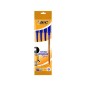 Stylo bille bleu Bic Cristal pack de 4
