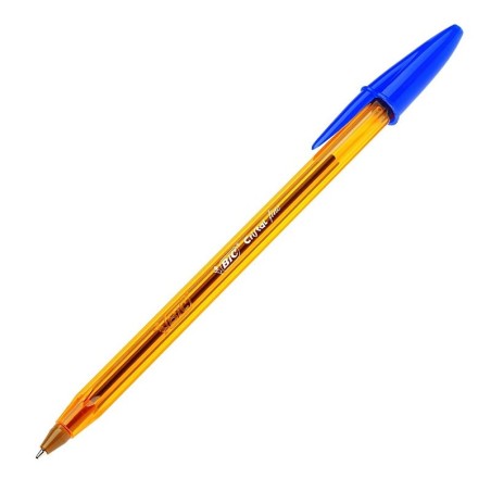 Stylo bille bleu Bic Cristal pack de 4