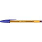 Stylo bille bleu Bic Cristal pack de 4