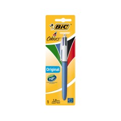 stylo bic quatre couleurs blister
