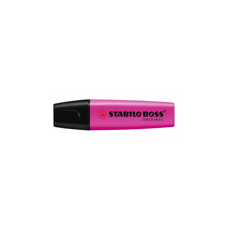 Surligneur Stabilo Boss 70 magenta fluo lot de 10 Surligneur Stabilo Boss 70 magenta fluo lot de 10