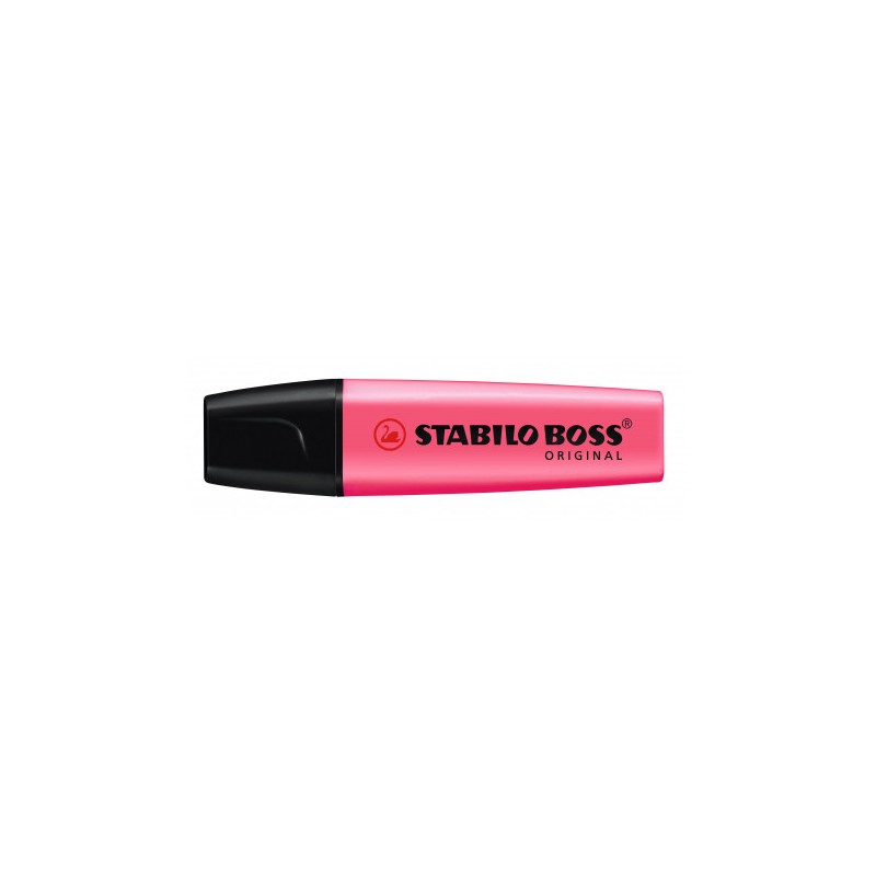 Surligneur Stabilo Boss 70 rose fluo lot de 10 Surligneur Stabilo Boss 70 rose fluo lot de 10