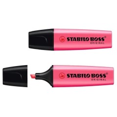 Surligneur Stabilo Boss 70 rose fluo lot de 10
