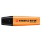 Surligneur Stabilo Boss 70 orange fluo lot de 10