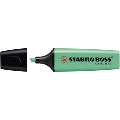 Surligneur Stabilo Boss 70 turquoise fluo lot de 10