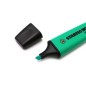 Surligneur Stabilo Boss 70 turquoise fluo lot de 10