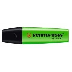 Surligneurs verts Stabilo Boss lot