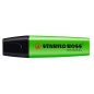Surligneur Stabilo Boss 70 vert fluo lot de 10