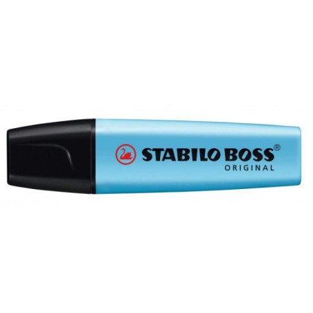 Surligneur bleu Stabilo Boss lot