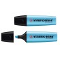 Surligneur Stabilo Boss 70 bleu fluo lot de 10