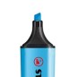 Surligneur Stabilo Boss 70 bleu fluo lot de 10
