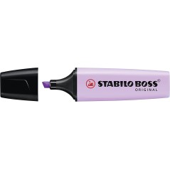 Surligneur Stabilo Boss 70 violet pastel lot de 10