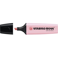 Surligneur Stabilo Boss 70 rose blush lot de 10