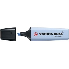 Surligneur Stabilo Boss 70 bleu clair lot de 10
