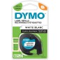 Dymo LetraTag 91201/91221 (S0721610/S0721660) - Texte noir sur fond blanc - Largeur 12 mm x 4 mètres