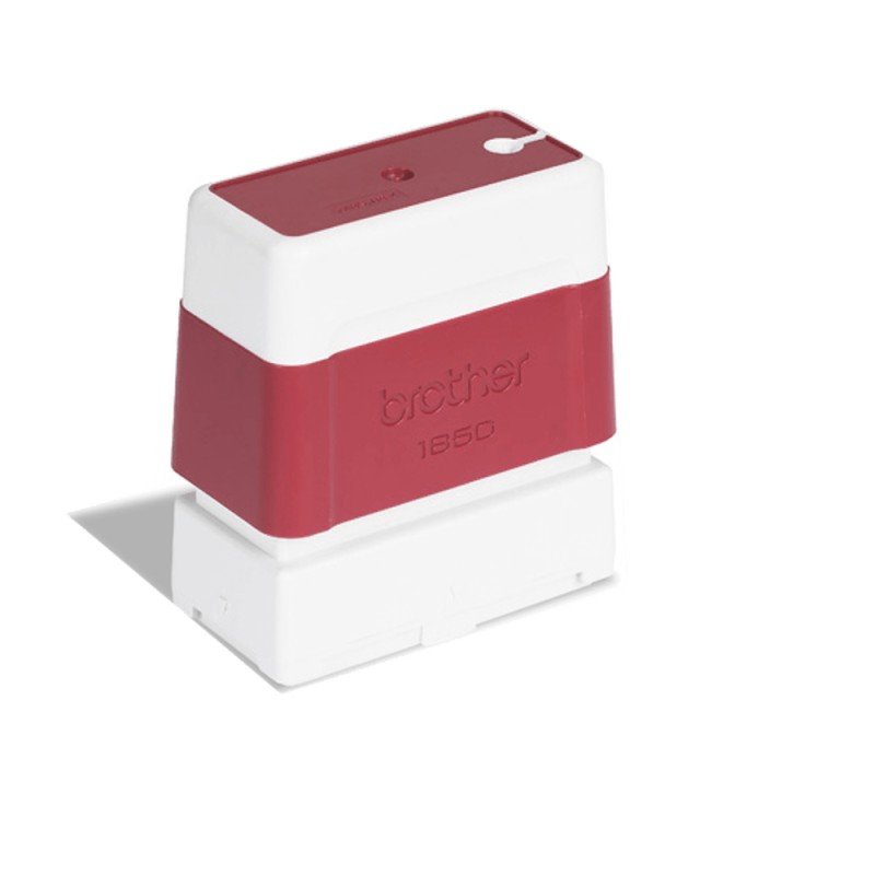 Brother PR1850R6P Pack de 6 Supports de Tampon Original - 18x50mm - Couleur Rouge Brother PR1850R6P Pack de 6 Supports de Tampon Original - 18x50mm - Couleur Rouge