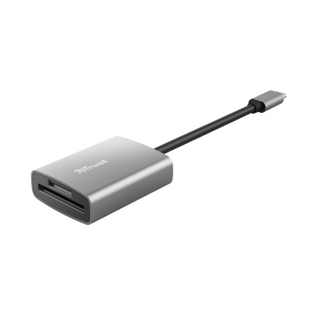 Lecteur de carte Trust Dalyx USB-C - SD, MicroSD - Aluminium