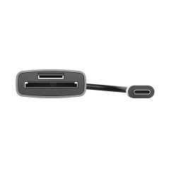 Lecteur de carte Trust Dalyx USB-C - SD, MicroSD en aluminium robuste