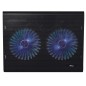 Trust Cooling Pad jusqu'à 17,3" USB - Eclairage LED Bleu - 2 Ventilateurs 125mm - 800 RPM - 360 x 280mm - Câble 55cm - Couleur