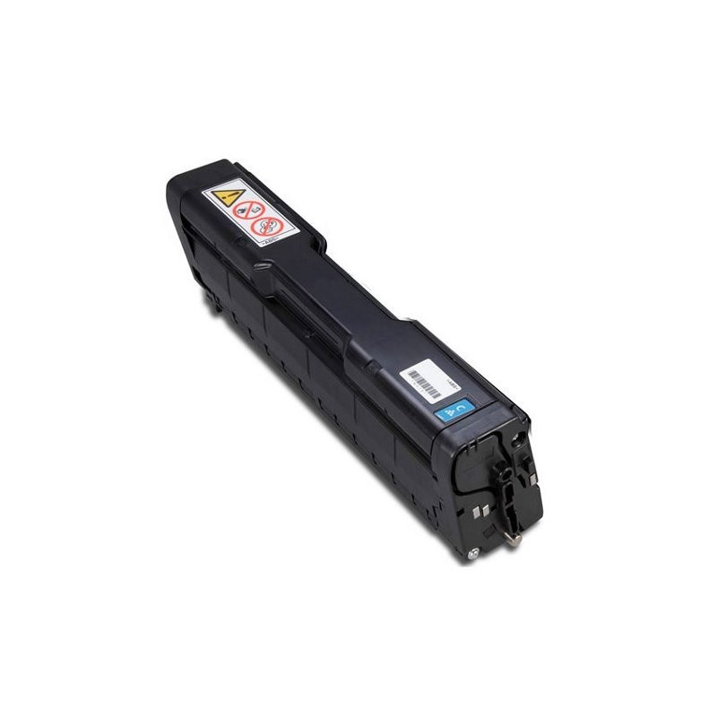 Toner compatible Ricoh Aficio SPC231/SPC232/SPC242/SPC310/ SPC311/SPC312/SPC320/SPC342 cyan - Remplace 407637/406480/SPC310C