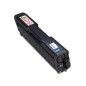 Toner compatible Ricoh Aficio SPC231/SPC232/SPC242/SPC310/ SPC311/SPC312/SPC320/SPC342 cyan - Remplace 407637/406480/SPC310C