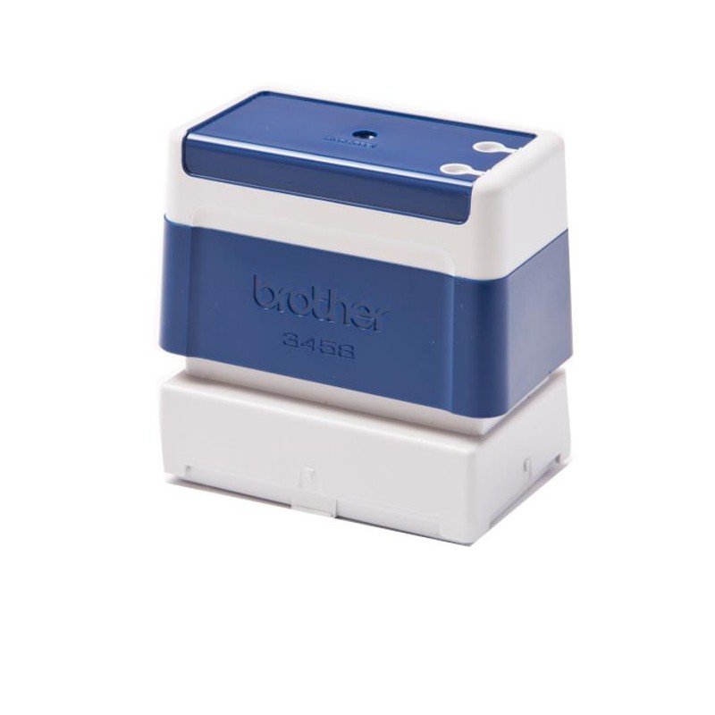 Brother PR3458E6P Support de tampon original - 34x58mm - Couleur bleue