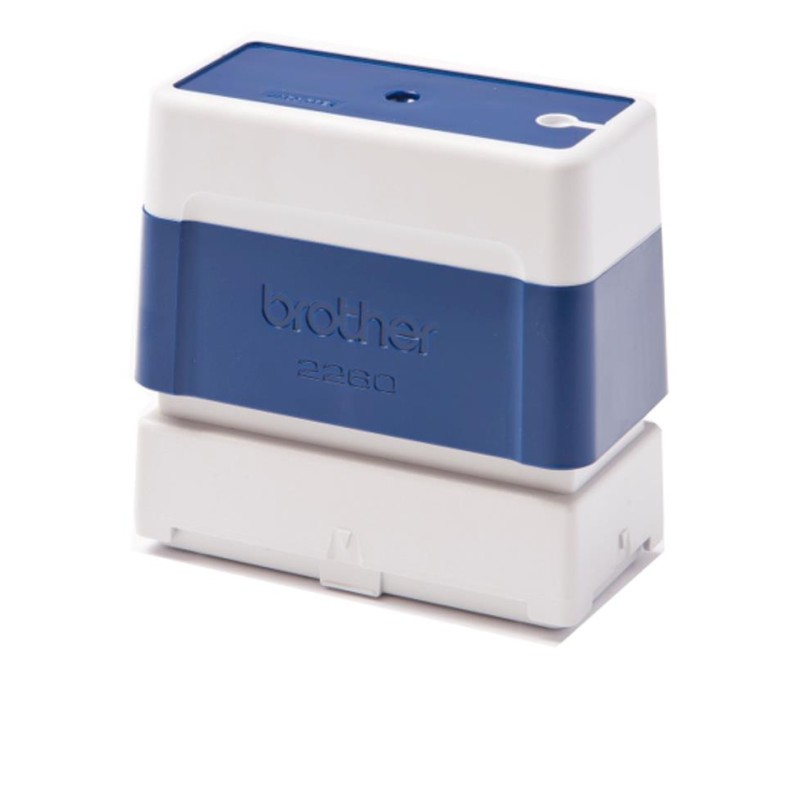 Brother PR2260E6P Support de Tampon Original - 22x60mm - Couleur Bleue Brother PR2260E6P Support de Tampon Original - 22x60mm - Couleur Bleue